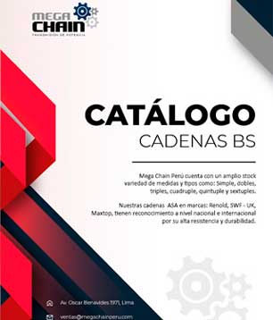 CATÁLOGO CADENAS BS
